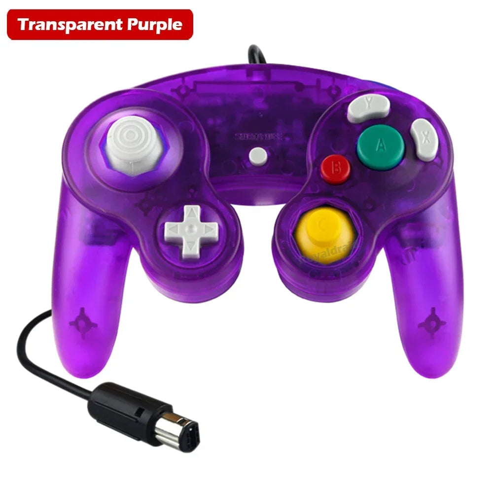 Multi-Colors Wired Gamepad For NGC Console Joypad Controller For GameCube NGC Classic Joystick Retro Game Console Gamepad Access