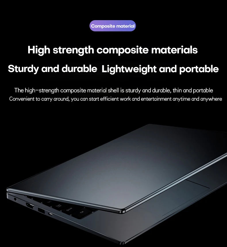 Xiaman 15.6" Gaming Laptop Computer AMD A4-7210 MX350 Discrete Graphics Notebook PC Gamer Windows 11 Fingerprint Unlock Laptops