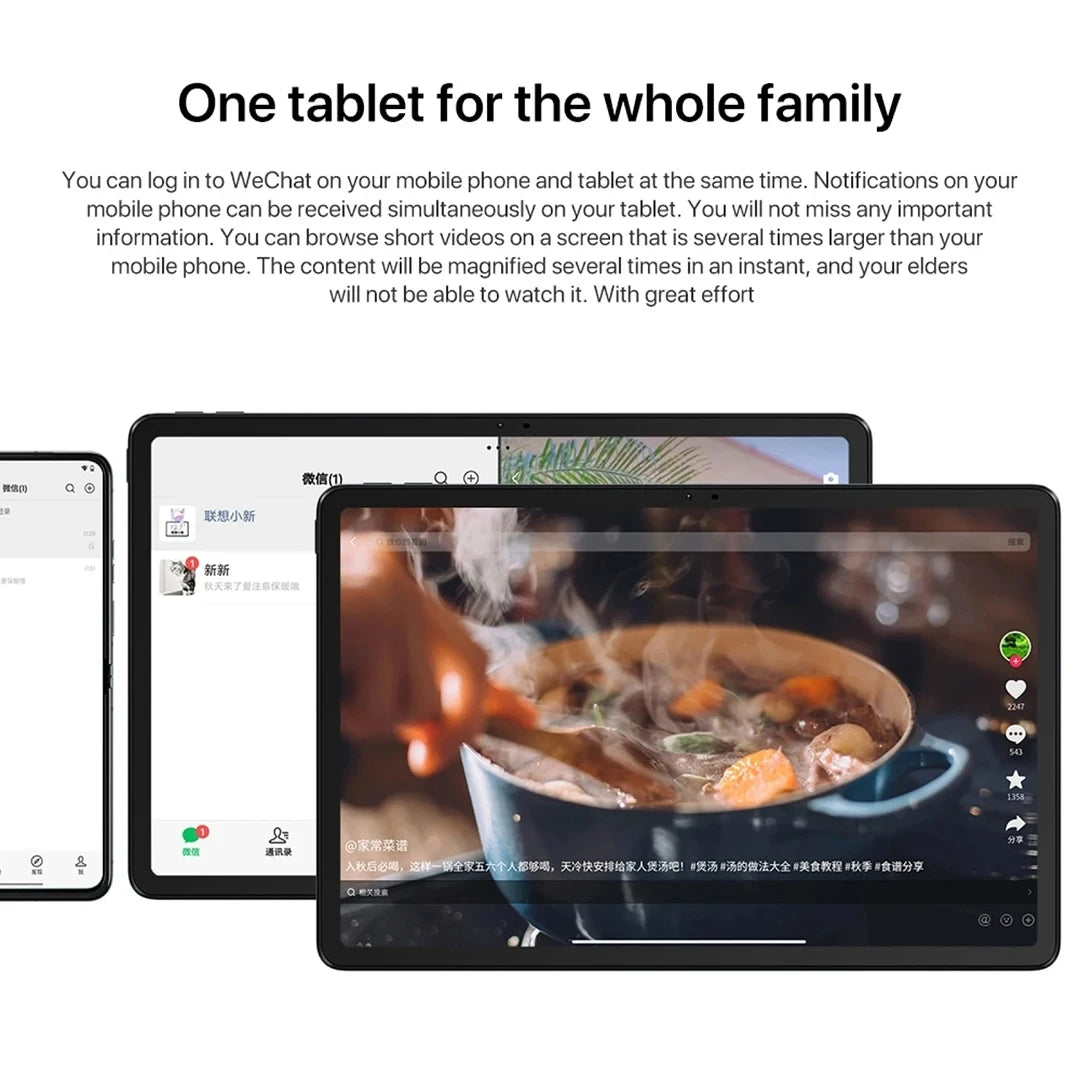 Global Lenovo K11/Plus Tablet WIFI Version 11.5” Snapdragon 680 processor 8+256G /6+128 Global Firmware GPS 8600mAh Android14