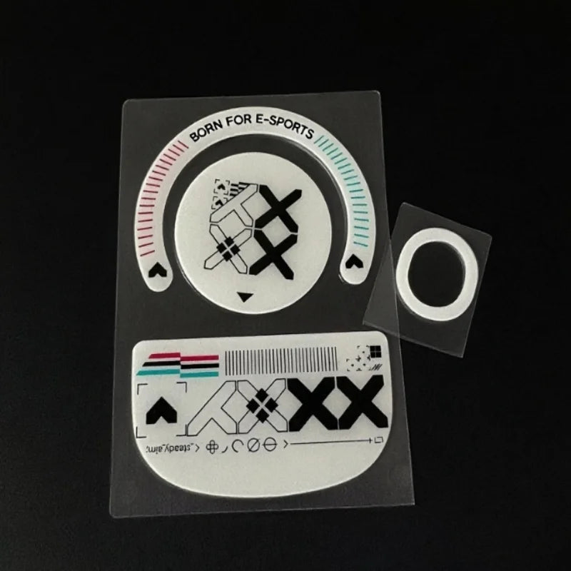 1 Set Glass Mouse Skates Glide Feet Skates Mouse Stickers Pad for Logitech G Pro Wireless GPRO X Superlight Rounded Curved Edges