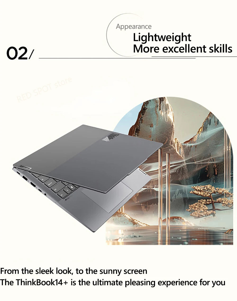 Lenovo Thinkbook 14+ R AI 9 365/880M/32GB 1TB  SSD 14.5inch 120Hz 3K