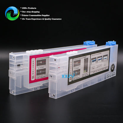 Eco Solvent Printer 220ml CISS Refill Sub Tank with Float for Wide Format Printer Ink Cartridge