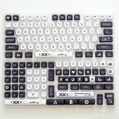 KBDiy 140 Keys/Set Print Stream PBT Keycaps KOA Profile MX Switch DYE-SUB CS GO Keycap For DIY Mechanical Gaming Keyboard Custom