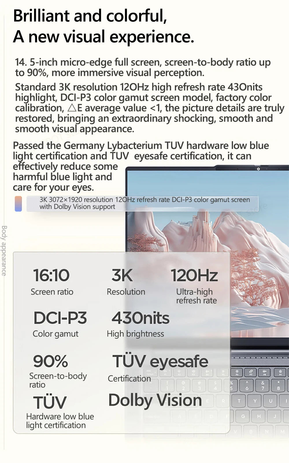 Lenovo Thinkbook 14+ R AI 9 365/880M/32GB 1TB  SSD 14.5inch 120Hz 3K