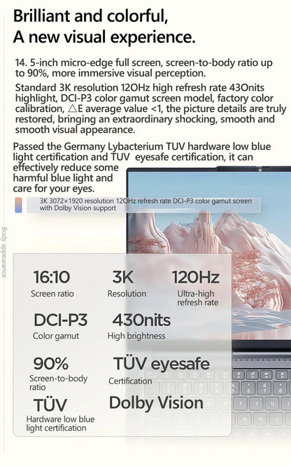 Lenovo Thinkbook 14+ R AI 9 365/880M/32GB 1TB  SSD 14.5inch 120Hz 3K