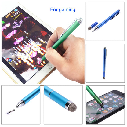 2 In 1 Capacitive Touch Screen Drawing Stylus Pen for iPhone iPad Tablet PC with Dual Tips for Optimal Use