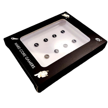 1 Pack Glass Mouse Skates DIY Universal Dots Mouse Feet Pads Sticker for Gaming Mouse Anti-Slip Pad