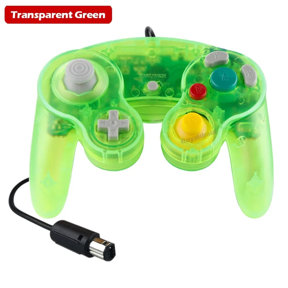 Multi-Colors Wired Gamepad For NGC Console Joypad Controller For GameCube NGC Classic Joystick Retro Game Console Gamepad Access