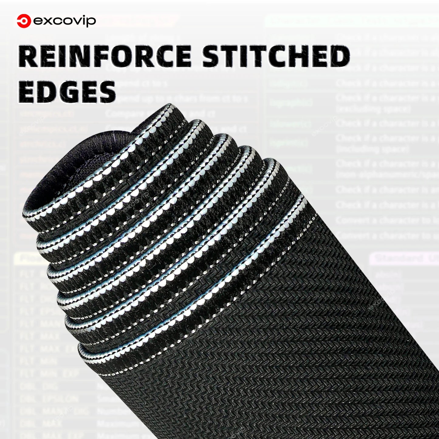 EXCO C Programming Mouse Pad Large Shortcuts Keyboard Mousepad Cheat Sheet Desk Mat for Embedded System Database Network Develop