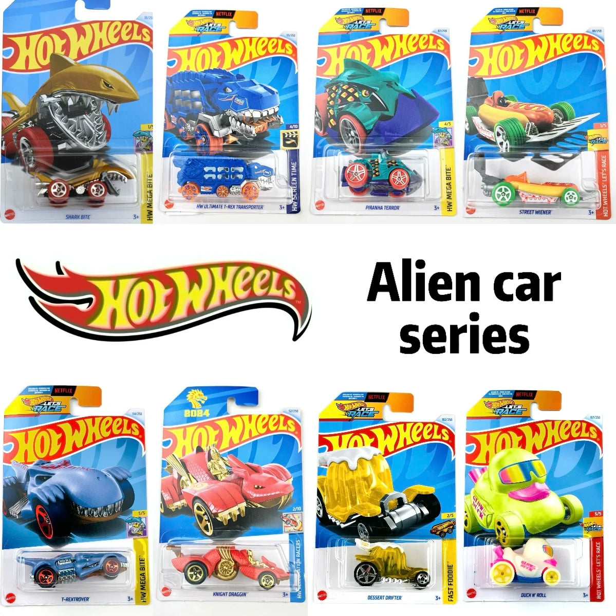 Hot Wheels Car 1/64 Alien special series alloy collection car model toy model gift