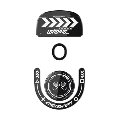 Glass Mouse Feet Skates for Logitech G Pro X Superlight 2 Wireless Gaming Mouse Rounded Curved Edges Mouse feet Replacement