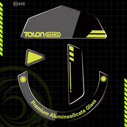 1Pack TALONGAMES Glass Mouse Skates Glide Feet Pads Mouse Feet Sticker for G502 G502X Pulsar X2/X2mini Rounded Curved Edges