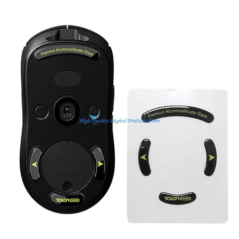U2JE TALONGAMES Glass Mouse Feet Mouse Skates Anti-Slip Pad for GPRO Wireless Mouse