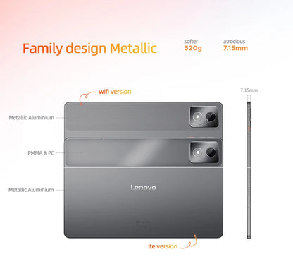 Global Lenovo K11/Plus Tablet WIFI Version 11.5” Snapdragon 680 processor 8+256G /6+128 Global Firmware GPS 8600mAh Android14