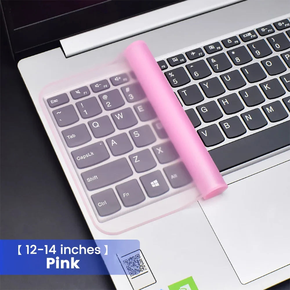 Olaf Universal Laptop Keyboard Cover Protector 12-14 Inch/15-17 Inch Silicone Waterproof Dustproof Keyboard Protector Skim