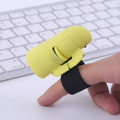 Universal 2.4GHz USB Wireless Finger Rings Optical Mini Mouse 1600Dpi For Notebook Laptop Tablet Desktop PC Mouse