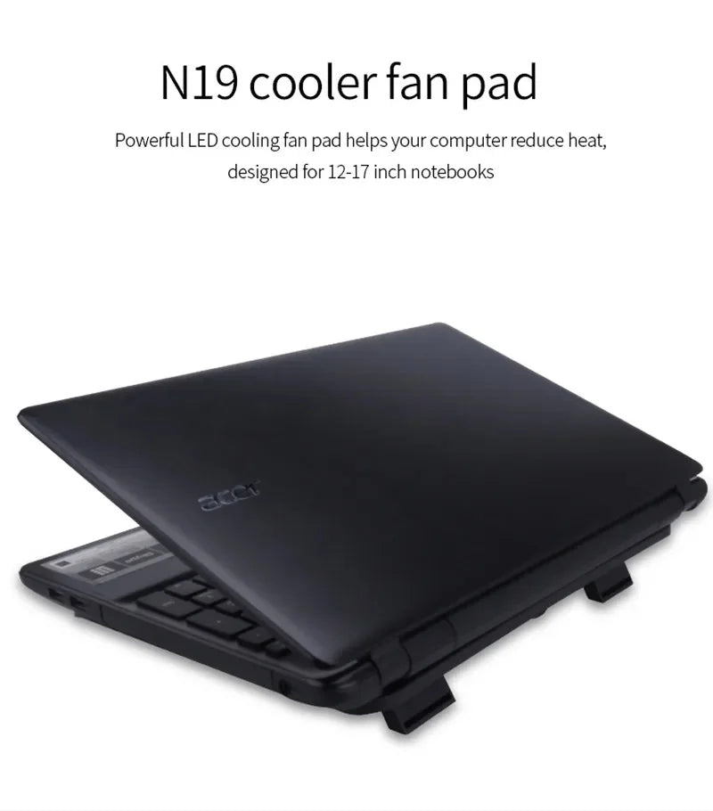 Universal Laptop Cooler Cooling Radiator Fan Cooler Stand Notebook Support Usb Port Air Extracting Cooling Holder Accessories