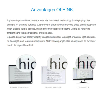 ESP32-S3 1.54 Inch e-Paper AIoT Development Board 200×200 Support Wi-Fi & BLE For Xiaozhi Deepseek