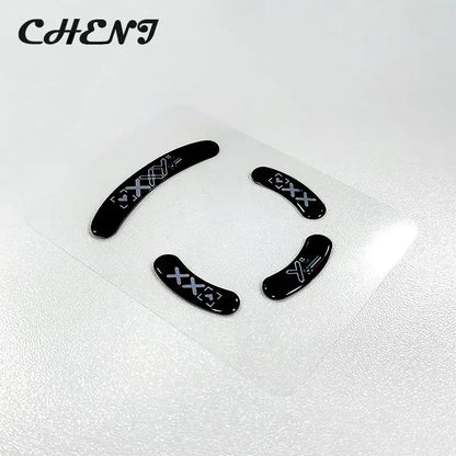 1Pack Glass Mouse Skates Glide Feet Pads Mouse Feet Sticker for G Pro Wireless Rounded Curved Edges