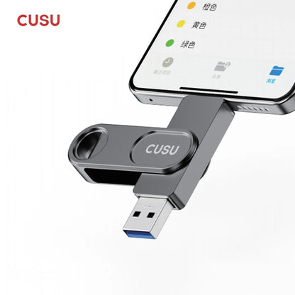 CUSU USB 3.2 Solid State Pen Drive 128GB 256GB 512GB 520MB/s Type C USB Flash Drive Free Shipping Item for Laptop Phone