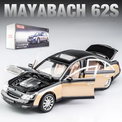 1:24 Maybach 62s S650 Alloy Car Model Diecasts & Toy Vehicles Toy Car Metal Collection Toy Kid Toys for Children Kids Gifts