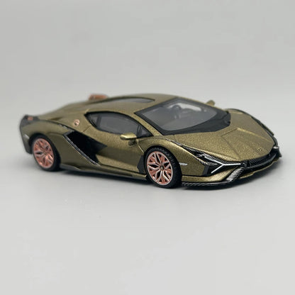 MINIGT 1:64 Lamborghini Sián FKP 37 Presentation Alloy Car Model 529