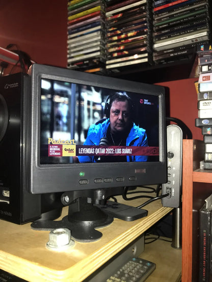 7 inch Widescreen Desktop mini display 1024x600 HDMI-compatible Game Console /Raspberry Pi/Microscope Console/Car 7 inch Monitor