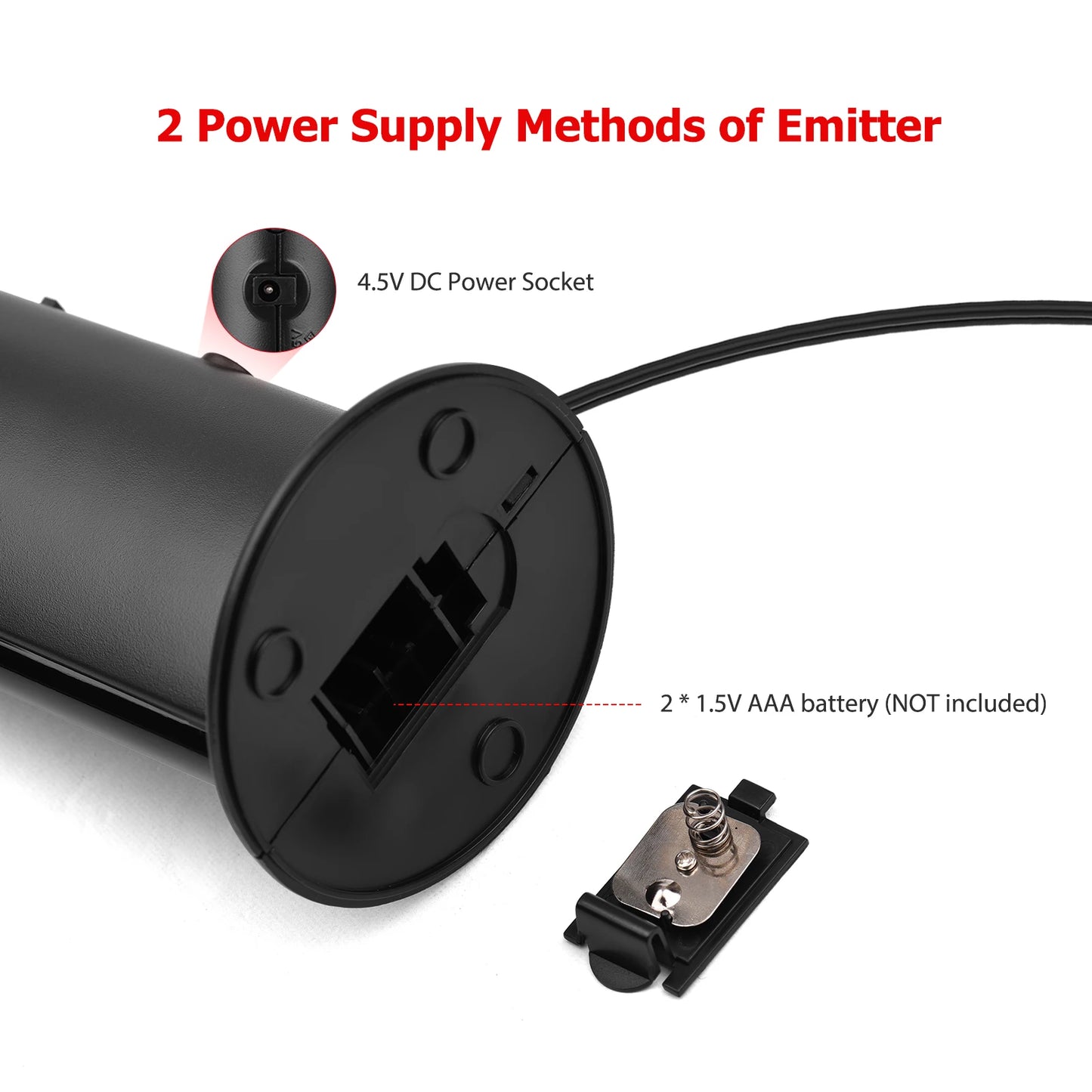 Wireless Headphone Emitter & Receiver Set FM Radio Computer TV Monitor Cordless Headphone Wired Headset with Microphone for TV L