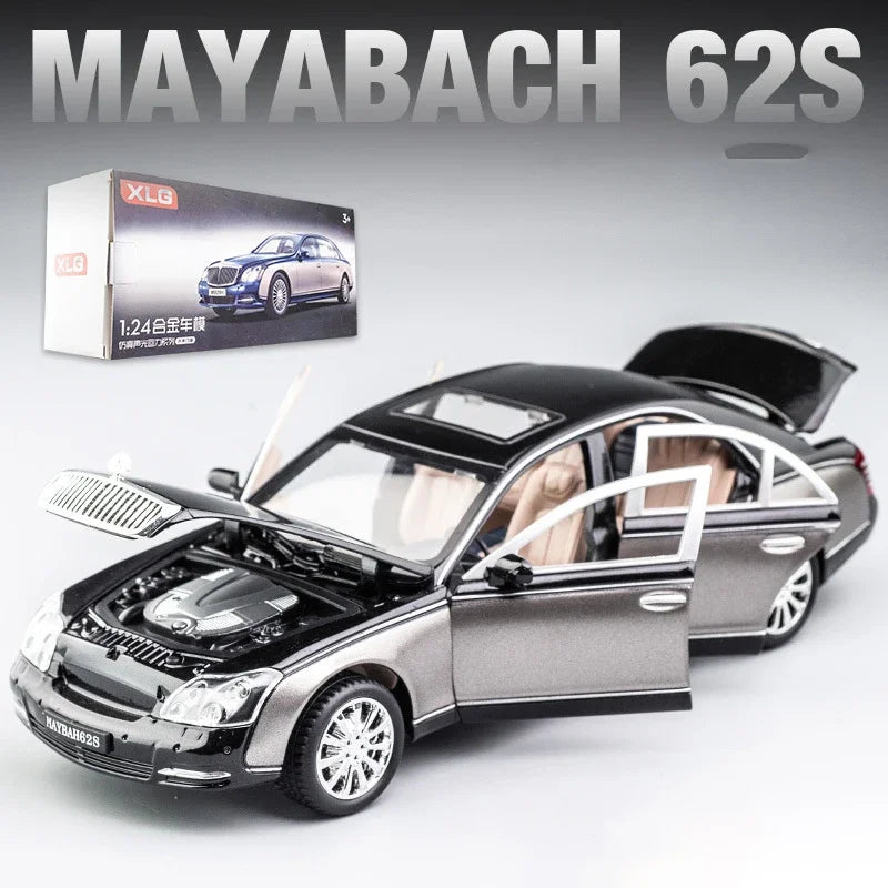 1:24 Maybach 62s S650 Alloy Car Model Diecasts & Toy Vehicles Toy Car Metal Collection Toy Kid Toys for Children Kids Gifts