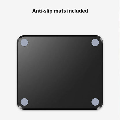 Hard Mouse Pad Small Mouse Pad for Travel Business Black Mousepad for Office Home Bed Sofa