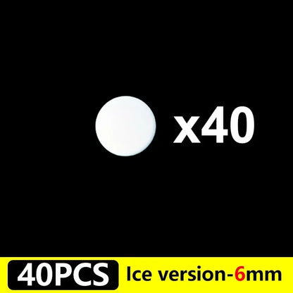 Mouse Feet Replacement Rounded Dots Universal Mouse Skates DIY Mice Glide Feet Wear Resistant Small Round Dot for Glass Mousepad