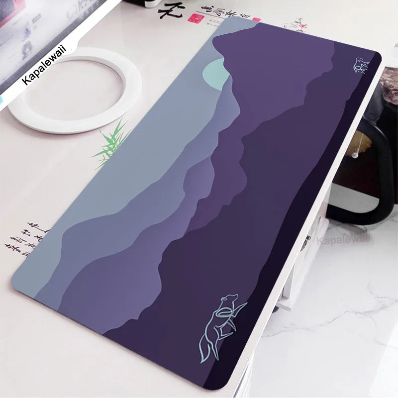 Gmk Starry Sky Mouse Pad XXL Company Mouse Mat Gamer Mechanical Keyboard Desk Mat Large Deskpad 900x400 Personalized Mousepad