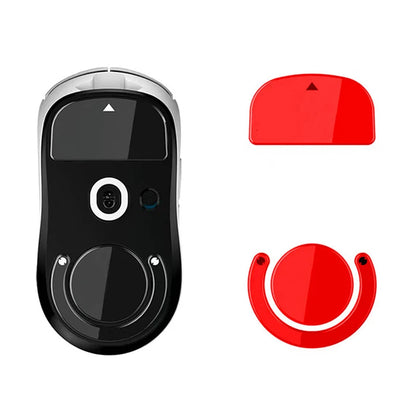 1set Glass Mouse Skates Glide Feet Pads Mouse Feet Sticker for Logitech G Pro X Superlight Gaming Mouse Rounded Curved Edges