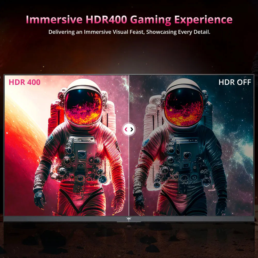 KTC H27P22S Gaming Monitor 27 inches Fast IPS 3840×2160 160Hz, AUO 7.0 FAST IPS, 1000:1 Contrast Ratio, ELED Backlight, HDR 400