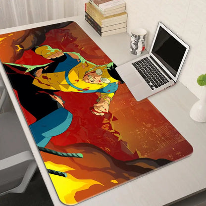 Mouse Pad PC Gaming Mouse Desk gaming accessories Mat Large Mouse pad I-Invincible large Keyboard Pad Desktop Rubber Mouse burea