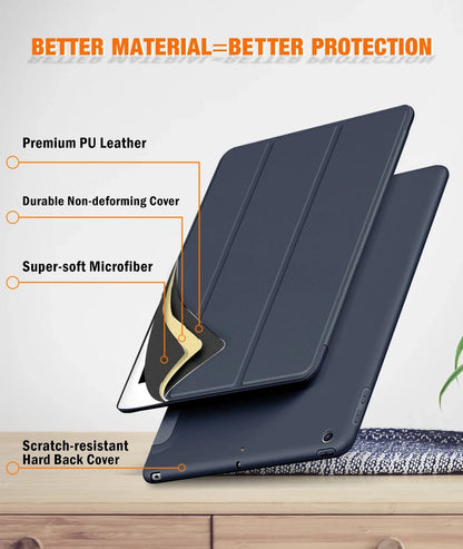 For iPad 10th Gen Case iPad 7/8/9th10.2 Air 4 5 10.9 Pro11 12.9 13 5/6th Air2 9.7 Air3 Pro 10.5 Mini 4 5 6 7 Air11 Air13 Cover