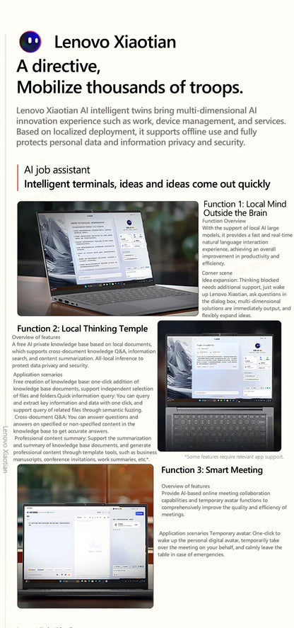 Lenovo Thinkbook 14+ R AI 9 365/880M/32GB 1TB  SSD 14.5inch 120Hz 3K