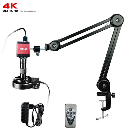 IMX415 4K 300x Digital Microscope For Soldering Recording 48MP Industrial Electronics Microscope phone Repair Jewelry Repair