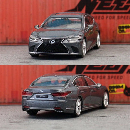 1/64 Lexus LS500h Toy Car Miniature Model 1:64 ENCHERY Diecast Metal Vehicle Display Collection Free Wheels Gift for Kid Boys