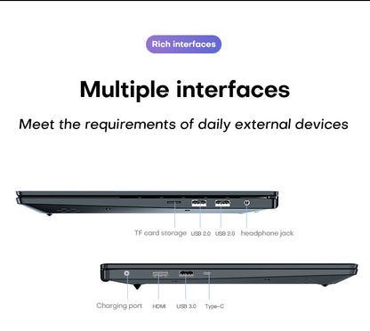 Xiaman 15.6" Gaming Laptop Computer AMD A4-7210 MX350 Discrete Graphics Notebook PC Gamer Windows 11 Fingerprint Unlock Laptops