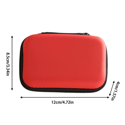 Travel Cable Organizer Sundries Travel Storage Bag Charging Case For Earphone Package Zipper Bag Portable Electronics Storage