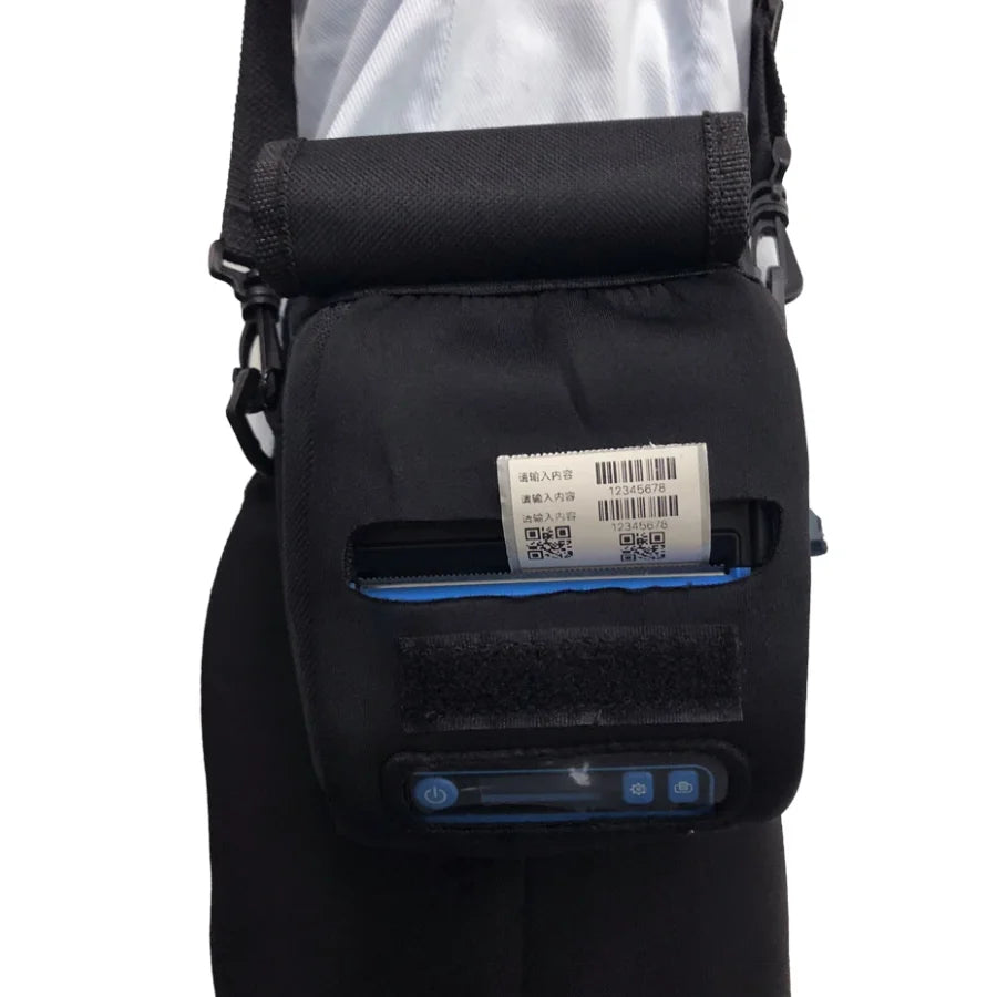 Milestone Case Bag for P29L Thermal Printer, Carrying Case Convenient Shoulder Belt Holster Storage bag