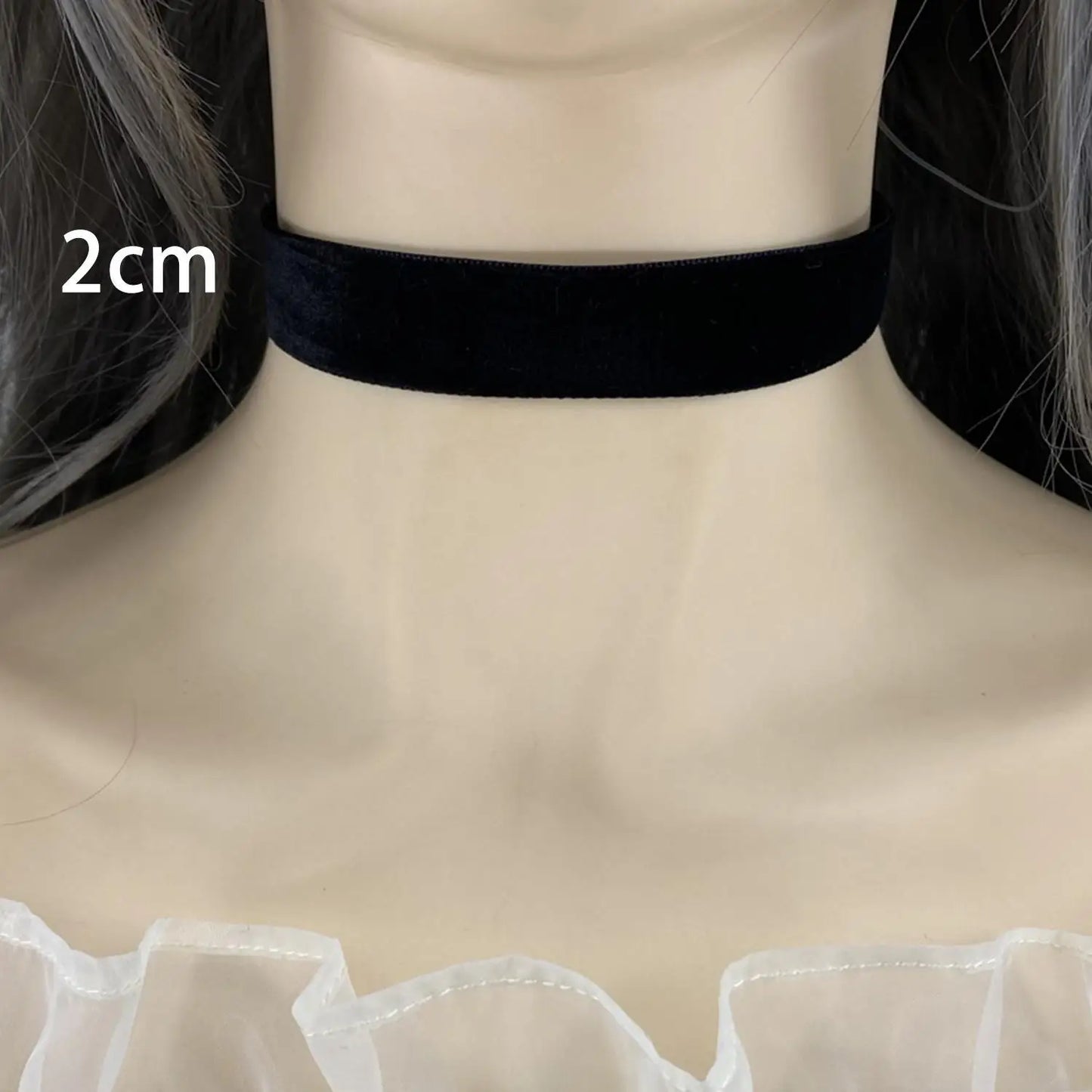 Fashion Sexy Punk Gothic Black Velvet Choker Necklaces Simple Vintage Clavicle Neck Chain Women Girls Party Jewelry Accessories