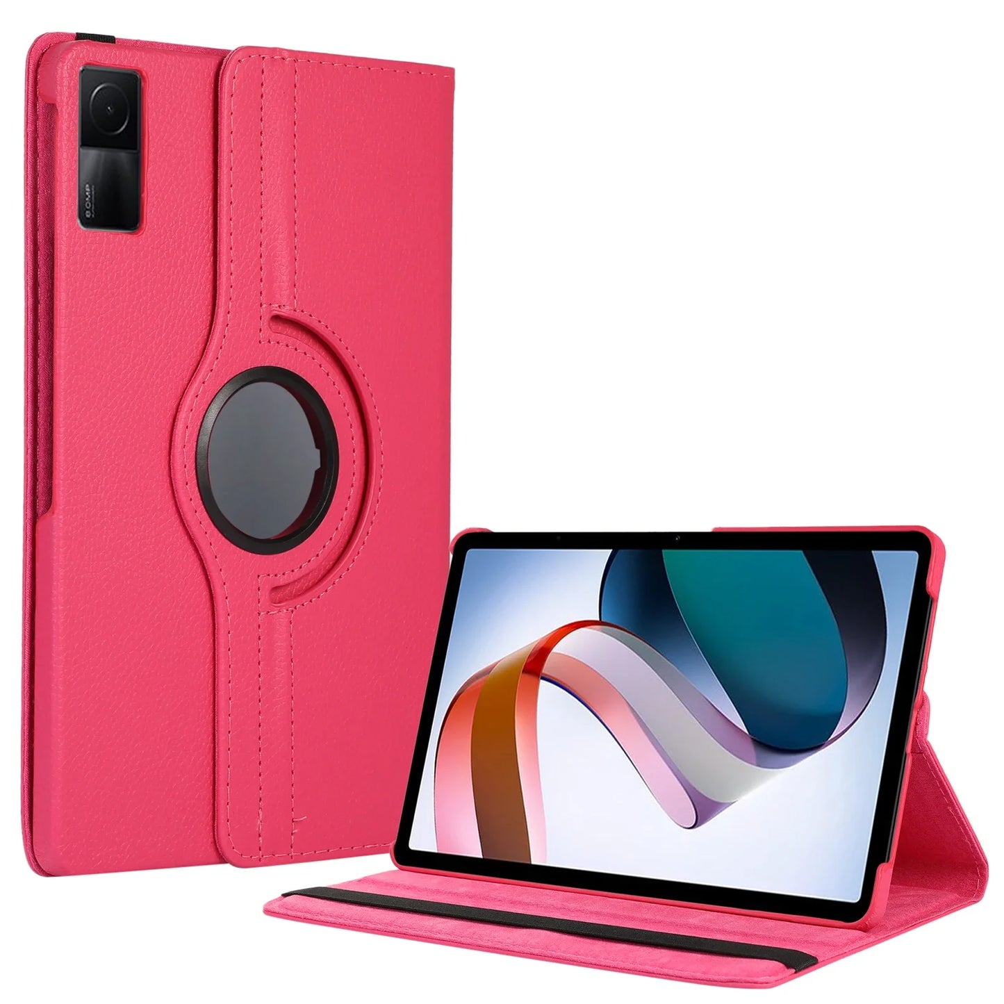 360 Degree Rotating Case For Xiaomi Redmi Pad SE Cover 11inch 2023 PU Leather Tablet Cover Redmi Pad SE (11")Stand Holder Hoster