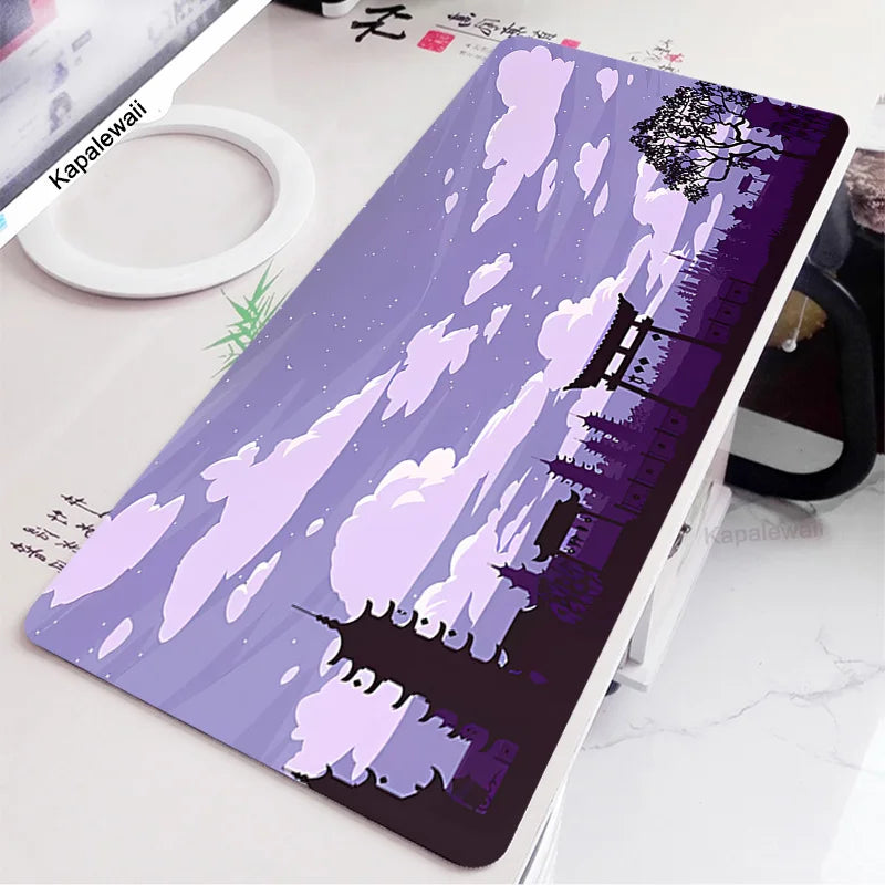 Gmk Starry Sky Mouse Pad XXL Company Mouse Mat Gamer Mechanical Keyboard Desk Mat Large Deskpad 900x400 Personalized Mousepad