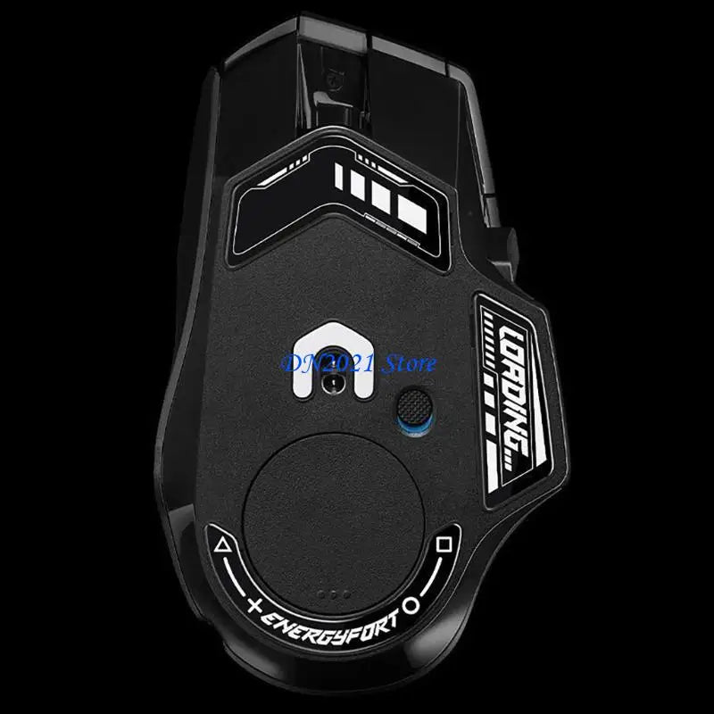 F3KE Glass Mouse Feet Mouse Skates for G502 X Lightspeeds / G502 X Glides Curved Edges