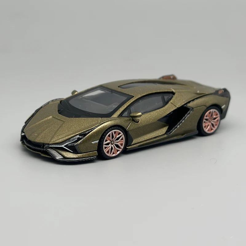MINIGT 1:64 Lamborghini Sián FKP 37 Presentation Alloy Car Model 529