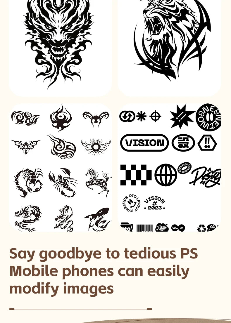 Mini A4 Tattoo Printer Portable Wireless Stencil Printer Tattoo Transfer Thermal Copier Comes