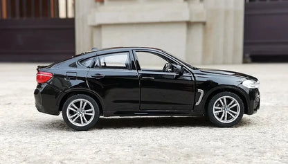 1:24 BMW X6M X6 SUV Alloy Sports Car Model Diecasts Metal Vehicles Car Model Simulation Collection Childrens Toy Gift