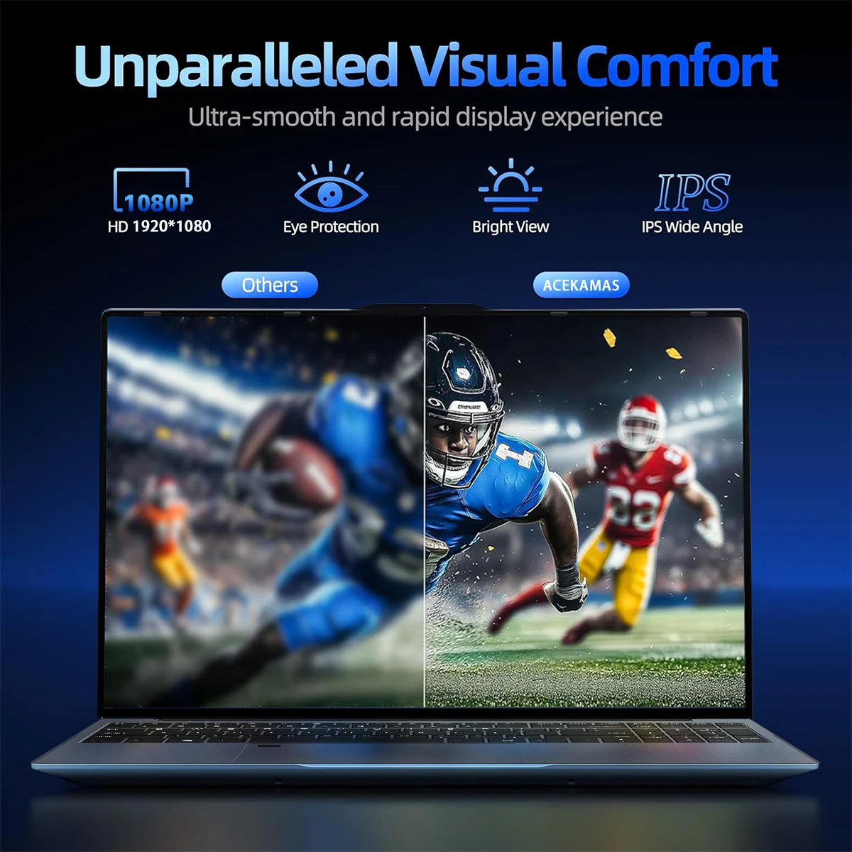 ACEKAMAS 15.6" Intel Core i7 6500U i3 6100U Laptop Computer Windows 11 Pro 16GB DDR4 1TB SSD Notebook PC Portable Laptops Gaming